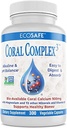 Complexe corallien 3 - Calcium corallien 900 mg avec vitamine D3 1200 UI et magnésium168 mg - 300 capsules végétariennes