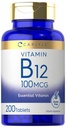 Carlyle Vitamine B12 100mcg (200 comprimés) Supplément vitaminique essentiel