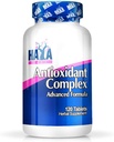 Haya Labs Antioxydant Complexe 120 Tabs. Un complexe caroténoïde puissant et antioxydant avec lutéine, zéaxanthine, bêta-carotène et vitamine E