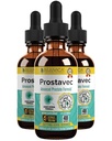 Prostavec Advanced Prostate Support Supplément - Formule liquide pour une absorption plus rapide avec Pygeum, Saw Palmetto, Stinging Nettle + Turmeric & Damiana - Vegan, Non-GMO - 6 fl oz