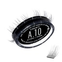 Lashify Amplify 10mm Gossamer DIY Extensions de cils Recharge, Noir, Faux cils faciles pour un look naturel