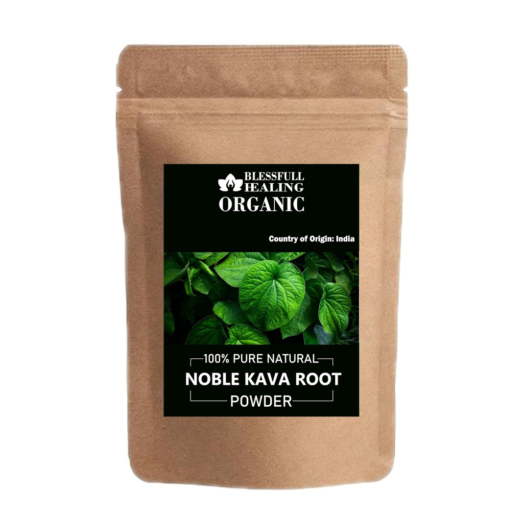 Poudre de racine de kava biologique 100% pure naturelle 200 Gram / 7,05 oz