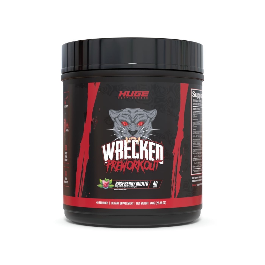 Préentraînement, Formule avancée, Boosts Energy, Focus, Pompes & Performance, 10g L-Citrulline, 6.4g Beta Alanine, 5g Tyrosine, 1g Alpha GPC, 375mg Caféine à action rapide et plus