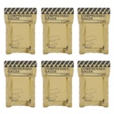 RHINO RESCUE Gauze comprimé stérile pour habillage de plaie d'urgence, trousse de premiers soins et trauma, 6 paquets