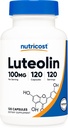 Nutricost Luteolin 100mg 120 Capsules - Végétarien Friendly, Non-OGM, Sans gluten
