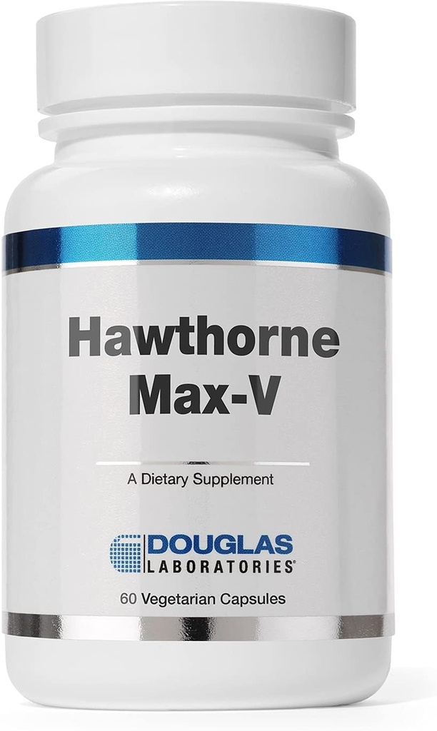 Laboratoires Douglas Hawthorne Max-V. Extrait normalisé de baies de hawthorne pour support circulatoire.