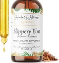 Elm slippery (Ulmus Rubra) Extrait liquide séché sans alcool (2 oz)