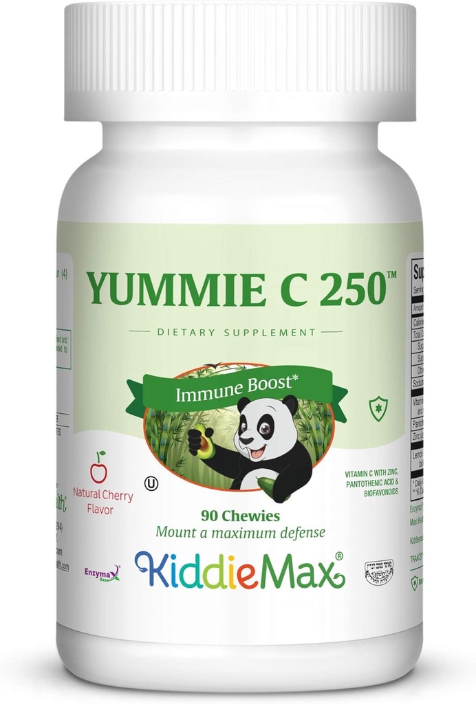 Maxi Health Vitmain C avec Zinc Immune Booster - 90 comprimés à croquer