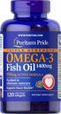 Pride de Puritan Omega-3 Huile de poisson 1360 mg Softgels, 120 Compte