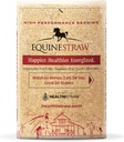 EquineStraw, 3 cu ft (25 lb) Élargit à 10 + cu ft – Lit de paille de blé pour chevaux, fauchage et remorques – sans poussière, sans allergène, absorbant, sans peau sensible – source durable