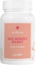 Wellena Wise Women's Balance by Magdalena's Très Biodisponible et Synergistic Herbal, Vitamine, and Mineral Blend for Hormonal Balance in Peri- and Ménopause.