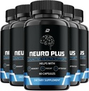 Supplément Cerveau Neuro Plus, NeuroPlus pour la Formule Mémoire, Nero Plus PQQ pour réduire les effets négatifs du brouillard cérébral, fonction cognitive Neuro+, Nuero Plus Reviews (5 Pack - 300 Capsules)