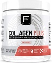 Compléments de flux Collagène Peptides Protéines Poudre Collagène Suppléments avec Acide Hyaluronique + Biotine Hydrolysé Collagène Peptides Multi Collagène Poudre Type I et III - 348 Gram (paquet de 1)