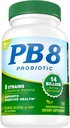 Nutrition maintenant PB 8 Acidophilus probiotique pour la vie* Supplément alimentaire végétarien pour les hommes et les femmes, 120 Nombre
