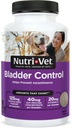 Nutri-Vet Bladder Control Supplement, Cranberry Supplement, Dog Products, Immune Support, Helps Dog Urinary Incontinence, Bladder Control Pills, Urinary Tract Health, Puppy Support, 90 Tablets