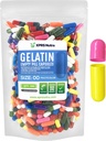 XPRS Nutra Taille 00 Capsules vides - 500 Compte Capsules de gélatine vides - Remplissage de la gélule de bricolage - Capsules de gel de pilule rechargeables pour compléments Do-It-Youlf (Multi Color)