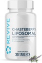 Supplément de chasteberry MD revive pour les femmes - Chaste-Berry Liposomal (Vitex Agnus-Castus) - soutient la santé des femmes, l'équilibre hormonal et la fertilité (30 comprimés, 30 portions)