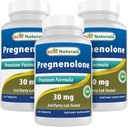 Meilleurs naturels Pregnénolone 30 mg 120 comprimés (120 Nombre (paquet de 3))