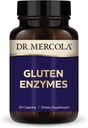 Dr. Mercola Enzymes de gluten, 30 gélules, sans OGM, sans gluten, sans soja