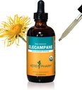 Extrait liquide d'Elecampane biologique certifié Herb Pharm pour le soutien du système respiratoire - 4 Ounce