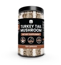 PURE ORIGINAL INGRÉDIENTS Turkey Tail Mushroom (730 Capsules) Pas de Magnésium ou de Rice Fillers, Toujours Pure, Verified Lab