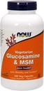 Nowfoods Glucosamine végétarienne et santé conjointe MSM 240 gélules