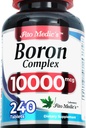 Boron de laboratoire 10 mg 240 portions Supplément Boron pour les hommes Ultra haute absorption, Fito Medic ́s.