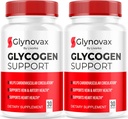 (2 Pack) Pills Glynovax, Pills Glinovax All-Natural Support, Glinovax Formule Avancée Officielle, Glinovax pour la Santé Optimale, Pills Glinovax Support Reviews, 60 Capsules pendant 2 mois