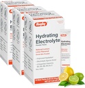 Pâtes de poudre à électrolyte hydratant de rugby - Boissons Mélanges de poudre avec 5 vitamines - Hydratation améliorée - Arôme naturel citron-lime - 10 boîtes de bâton - 0,56 Oz Chaque (3 boîtes)