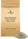 PURE ORIGINAL INGREDIENTS Pea Vegan Protein Powder (1 lb) Gluten Free, from Yellow Peas