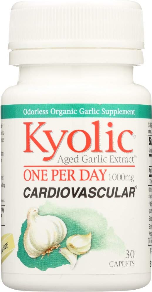 Extrait d'ail vieilli, 1000 mg, 30 capsules - Wakunaga - Kyolic par Wakunaga - Kyolic