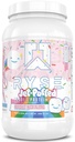 RYSE en poudre de protéines chargées - Cake d'anniversaire à jeun - 25g de protéines de lactosérum isolat et concentré avec fibre prébiotique et MCT - faible teneur en glucides, faible teneur en sucre, friendly - 27 portions / 2 lb Tub