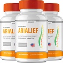 IDEAL PERFORMANCE Arialief Capsules for Sciatica, Arialief Nutritional Support for Nerve Health, Arialief Sciatica Capsules, Arialief Primepalm Supplement Pills, Aria LIEF Vitamin Reviews (3 Pack)