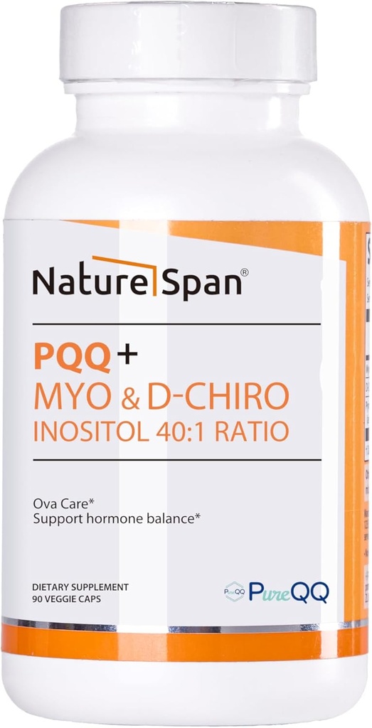 Inositol Premium,PQQ + Inositol et Inositol Chiral 40:1 Ratio,90 Caps
