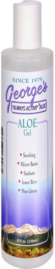 George's Aloe Vera Gel, 8 Once