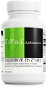 DAVINCI Labs All-Zyme - Supplément alimentaire pour soutenir la fonction du tube digestif et l'absorption des nutriments - avec le calcium, la pepsin, le bromelain, la papaine, la pancréatine et plus - Sans gluten - 90 comprimés