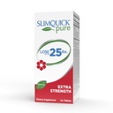 Pilule extra-forte Slimquick Pure 3x pour les femmes, aide à atteindre des objectifs de poids, aide le métabolisme, perd de l'eau excédentaire, garde plein pour plus longtemps avec extrait de thé vert, caste arbre, caféine, huile MCT - 60 Compte