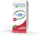 Pilule extra-forte Slimquick Pure 3x pour les femmes, aide à atteindre des objectifs de poids, aide le métabolisme, perd de l'eau excédentaire, garde plein pour plus longtemps avec extrait de thé vert, caste arbre, caféine, huile MCT - 60 Compte