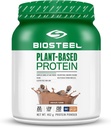 BIOSTEEL Elite Plant-Based Recovery Protein végétalien avec des protéines de riz brun, de pois et de chanvre, chocolat, 14 portions, sans gluten