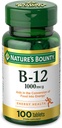 Vitamine B12 de la nature, soutient le métabolisme énergétique, 1000 mcg, 100 comte,.