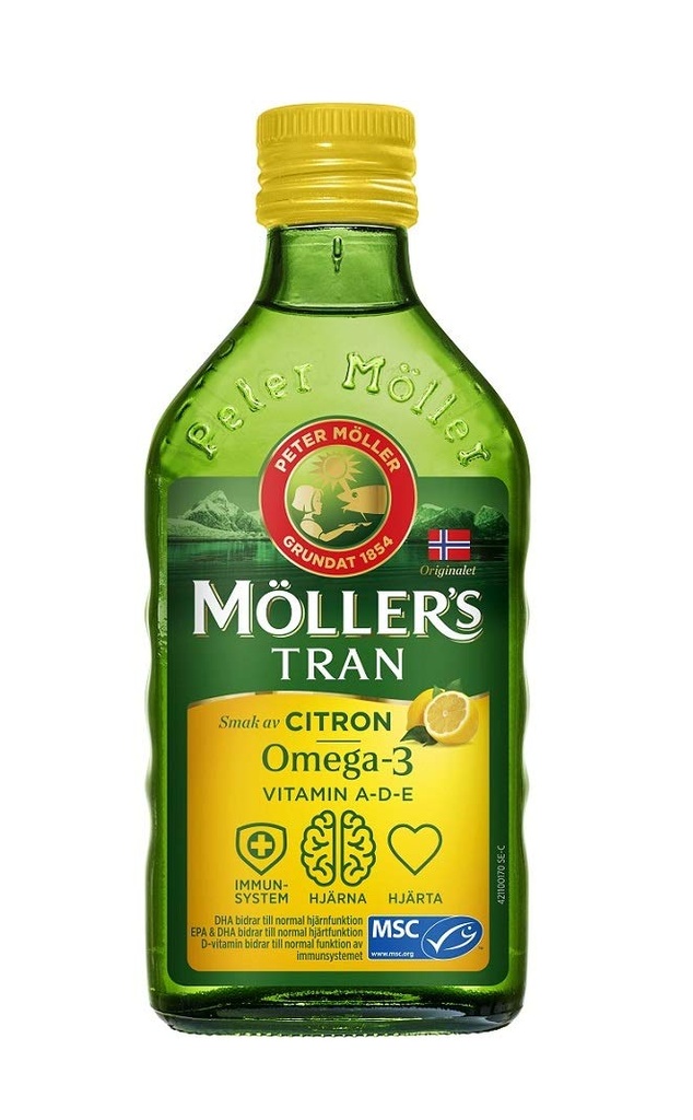 Möllers Tran Cod Huile de foie 250 ml/ 8,45 fl oz