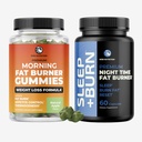 Fat Burner Gummies and Night Time Fat Burner (en anglais seulement) 24/7 Weight Loss Support with Green Tea & Raspberry Cétones (en anglais seulement)