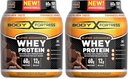 Body Fortress Super Advanced Whey Protein Powder, Gluten Free, Chocolate Flavor, 2 Pound, Pack of 2