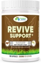 GRASSLAND NUTRITION 100% bio Australien: Revive Support Beef Organ Mix - Natural B12, Iodine, Fer et Vitamine A (180 Capsules)
