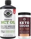 Performance Côte gauche 100 % Coconut MCT Huile liquide, 32 oz + Keto Coco Drink Mix, 8,5 oz