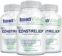 Recherche ConstiRelief vérifié - Le meilleur supplément pour le soulagement de la constipation sur le marché - avec L. Acidophilus pour la santé et la prévention à long terme. Garantie 100% dos ! (paquet de 3)