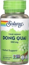 SOLARAY Dong Quai Root 550mg , Soutien menstruel et ménopausique en santé , Supplément santé des femmes , Root entier , Non-OGM, Vegan & Lab Vérifié , 100ct
