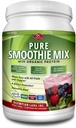 Olympians Labs Pure Smoothie Mix, Pea Protein Powder Plus Probiotiques, Vitamines, Minéraux, CLA, et graines de lin.