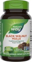 Nature's Way Black Walnut Hulls, Traditional Digestive Tract Tonic*, 900 mg per 2-Capsule Serving, Non-GMO Project Verified, Vegan, 100 Capsules (Packaging May Vary)