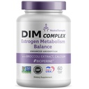 Supplément de dim [Absorption accrue avec la biopérine, le brocolli, le calcium] Bilan hormonal Diindolylméthane pour les femmes et les hommes, métabolisme estrogène, ménopause et pilules anti-stress